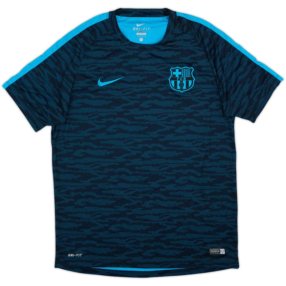 2015-16 Barcelona Nike Training Shirt - 9/10 - (L)