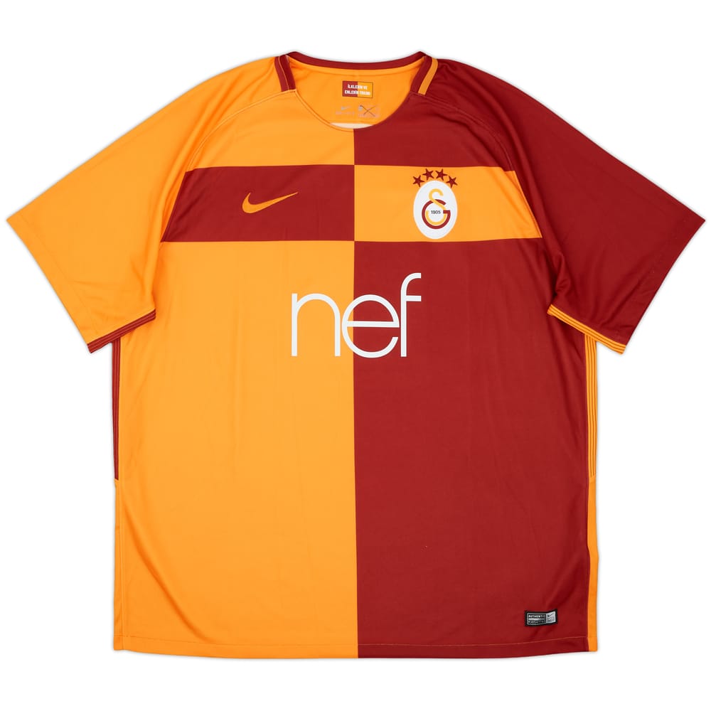 2017-18 Galatasaray Home Shirt - 8/10 - (XXL)