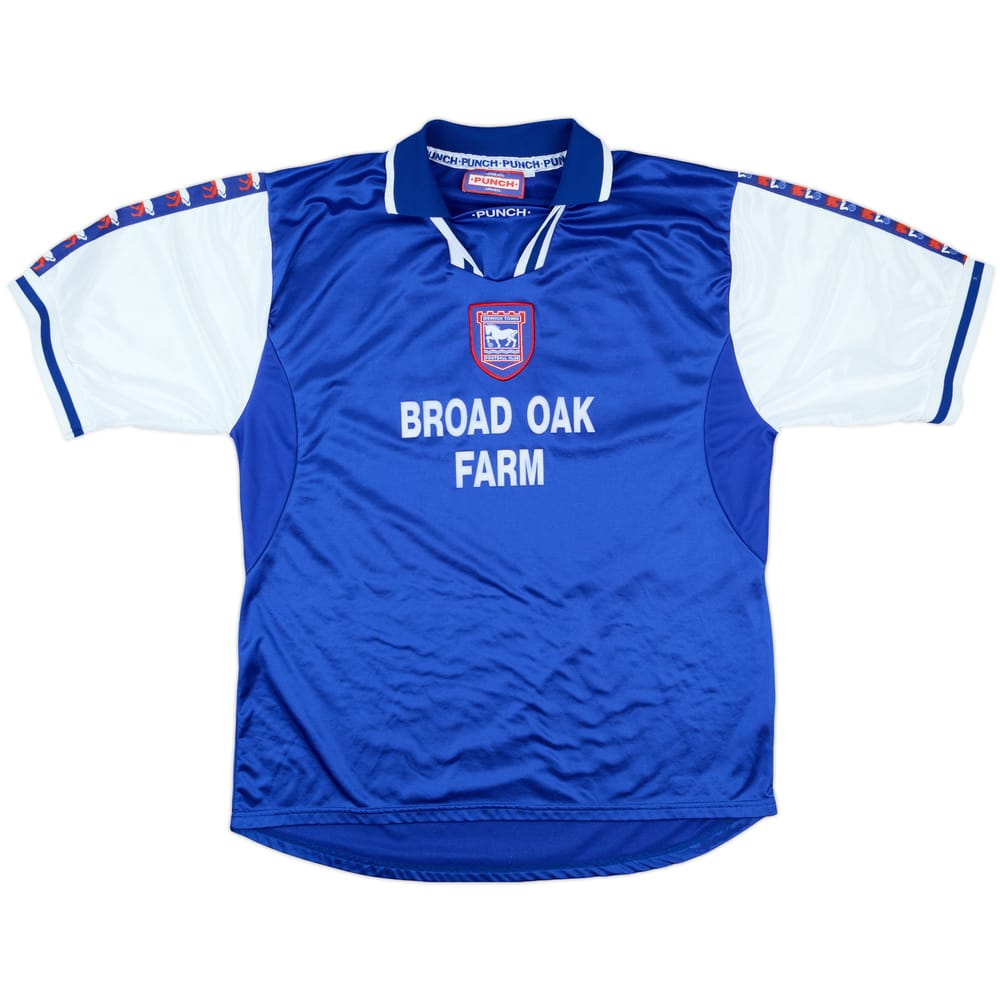 1998-99 Ipswich Town Match Issue Home Shirt #17