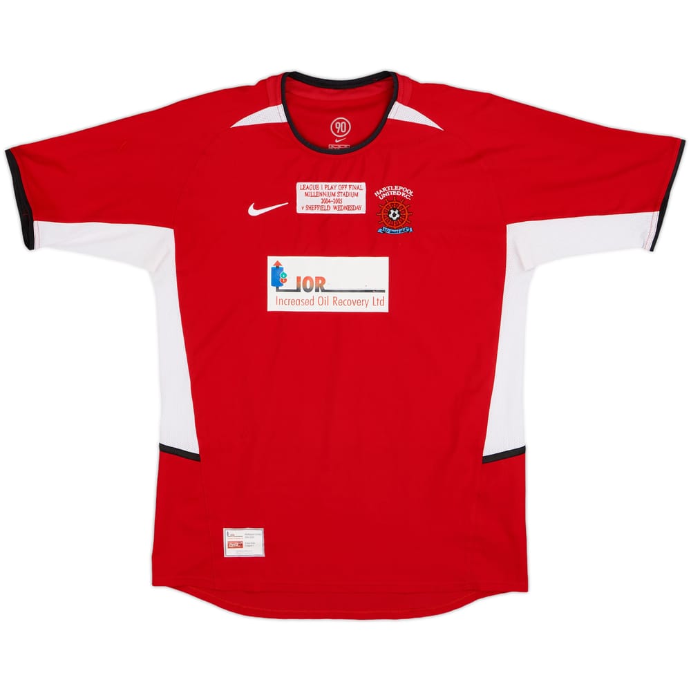 2004-05 Hartlepool 'League One Play-Off Final' Third Shirt - 7/10 - (XL.Boys)