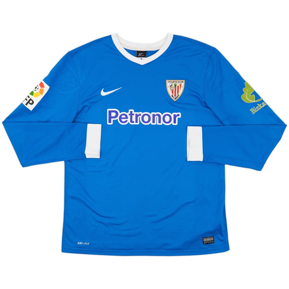 2013-14 Athletic Bilbao Away L/S Shirt - 7/10 - (L)