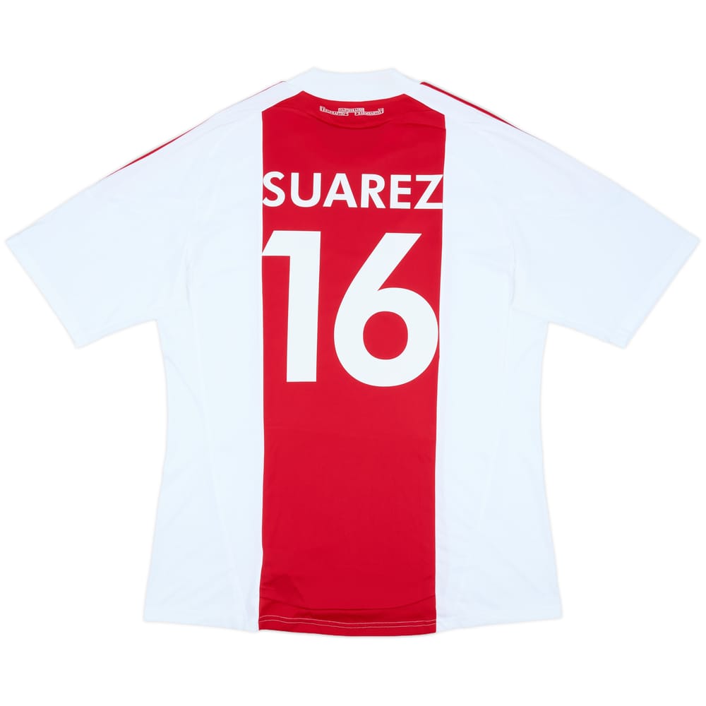 2010-11 Ajax Home Shirt Suarez #16 - 7/10 - (XL)