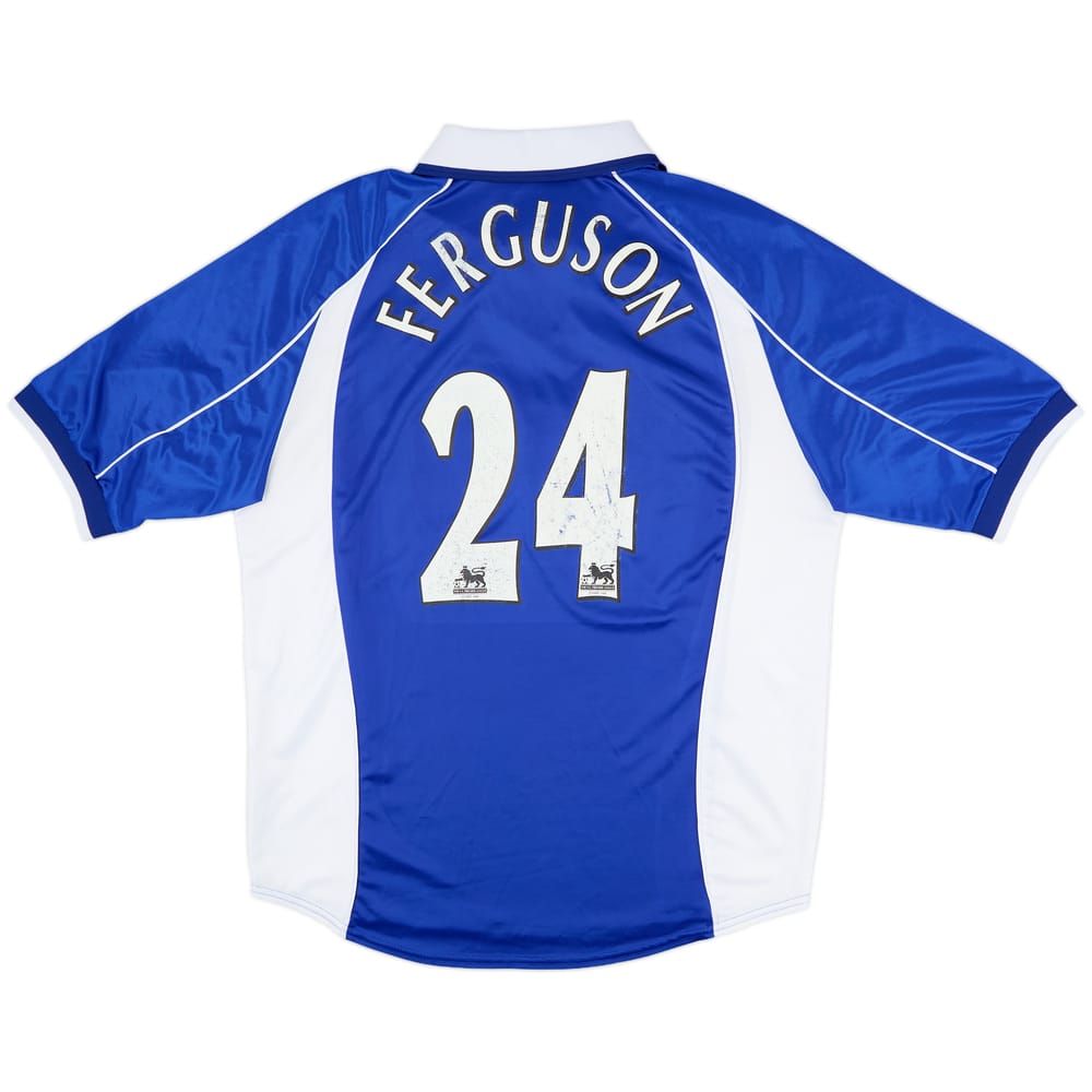 2000-02 Everton Home Shirt Ferguson #24 - 6/10 - (XXL)