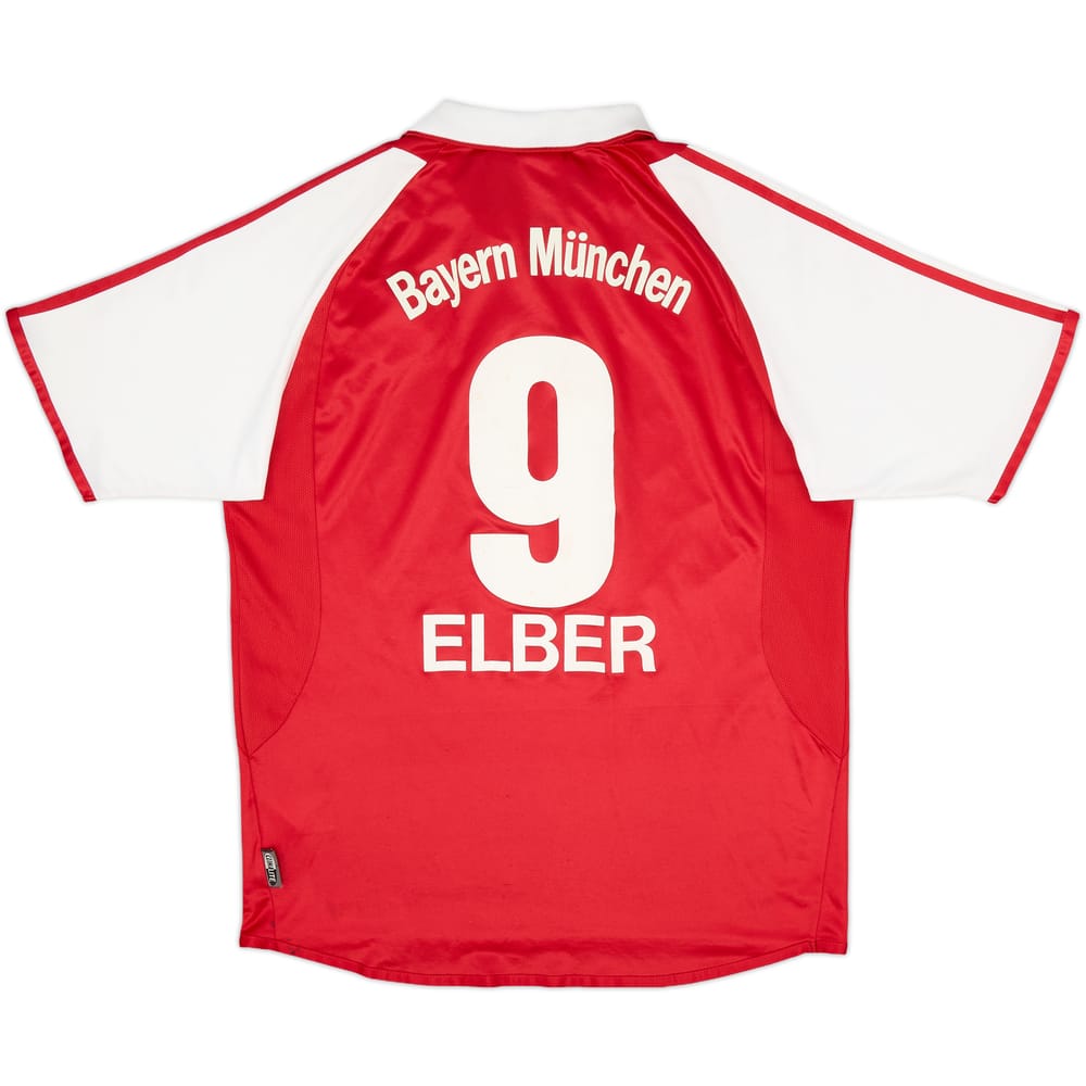 2003-04 Bayern Munich Home Shirt Elber #9 - 5/10 - (XL.Boys)