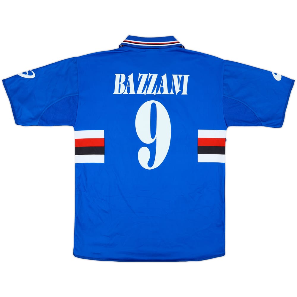 2003-04 Sampdoria Home Shirt Bazzani #9 - 8/10 - (XL)