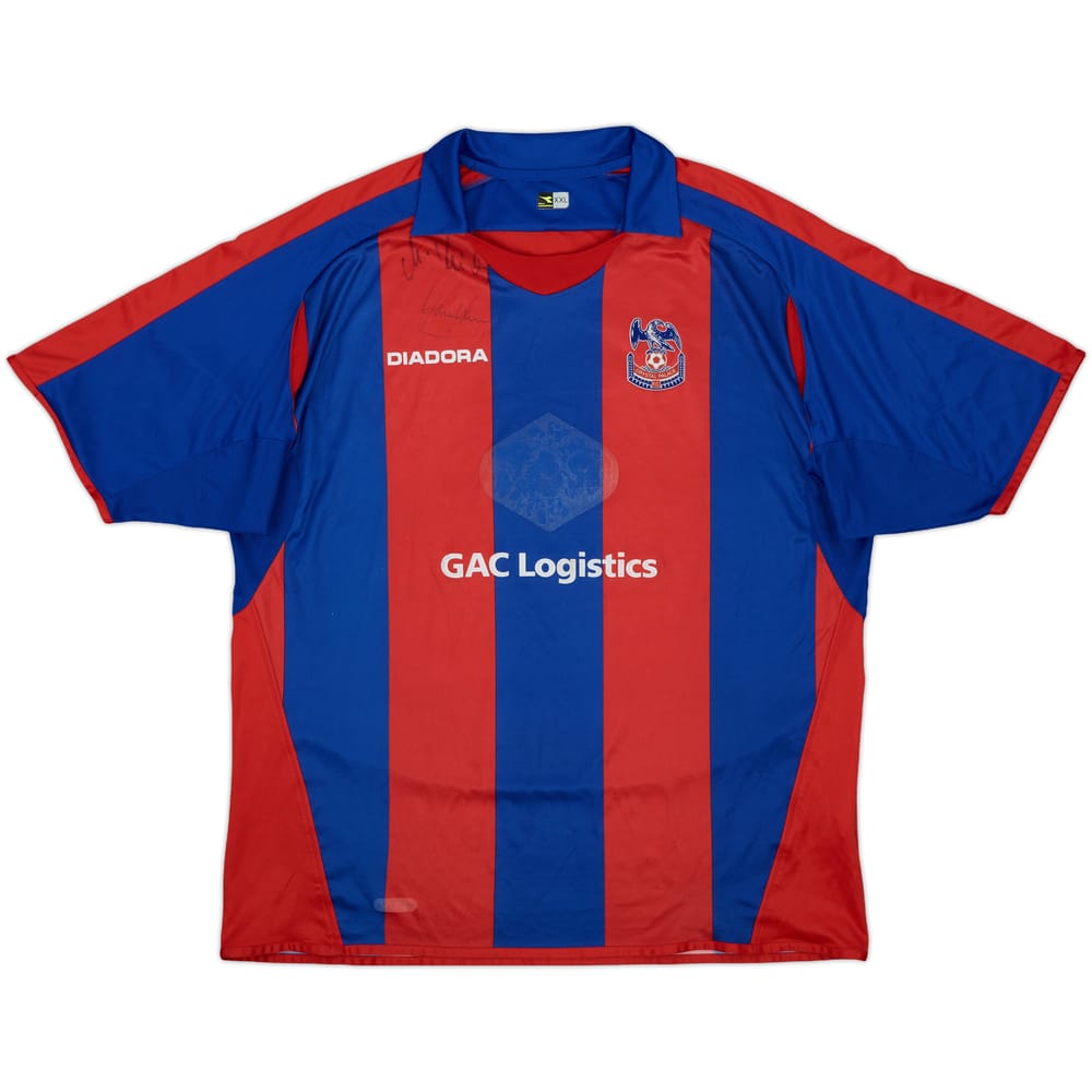 2006-07 Crystal Palace Signed Home Shirt - 5/10 - (XXL)