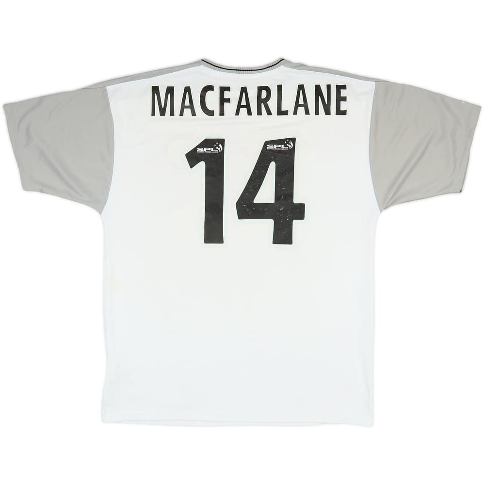 2003-04 Hearts Away Shirt Mac Farlane #14 - 6/10 - (M)