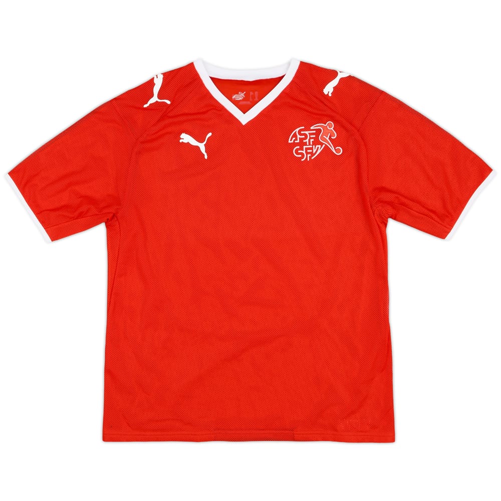 2008-10 Switzerland Home Shirt - 8/10 - (XL.Boys)
