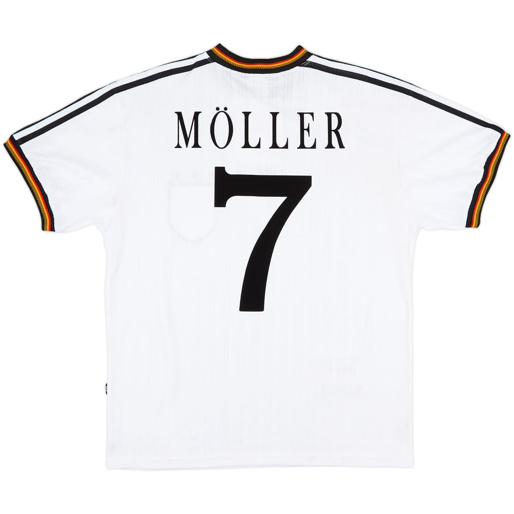 1996-98 Germany Home Shirt Moller #7 - 8/10 - (L)