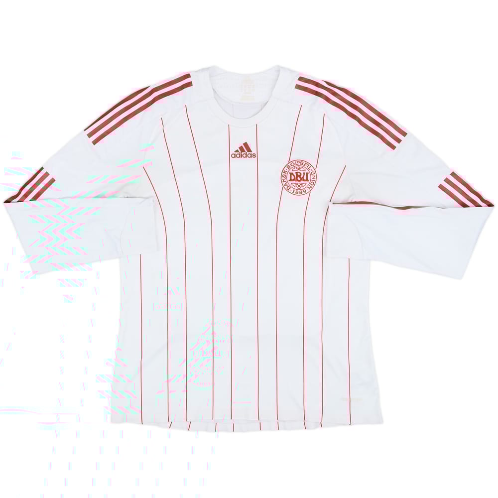 2008-10 Denmark Player Issue Away L/S Shirt - 6/10 - (XL)