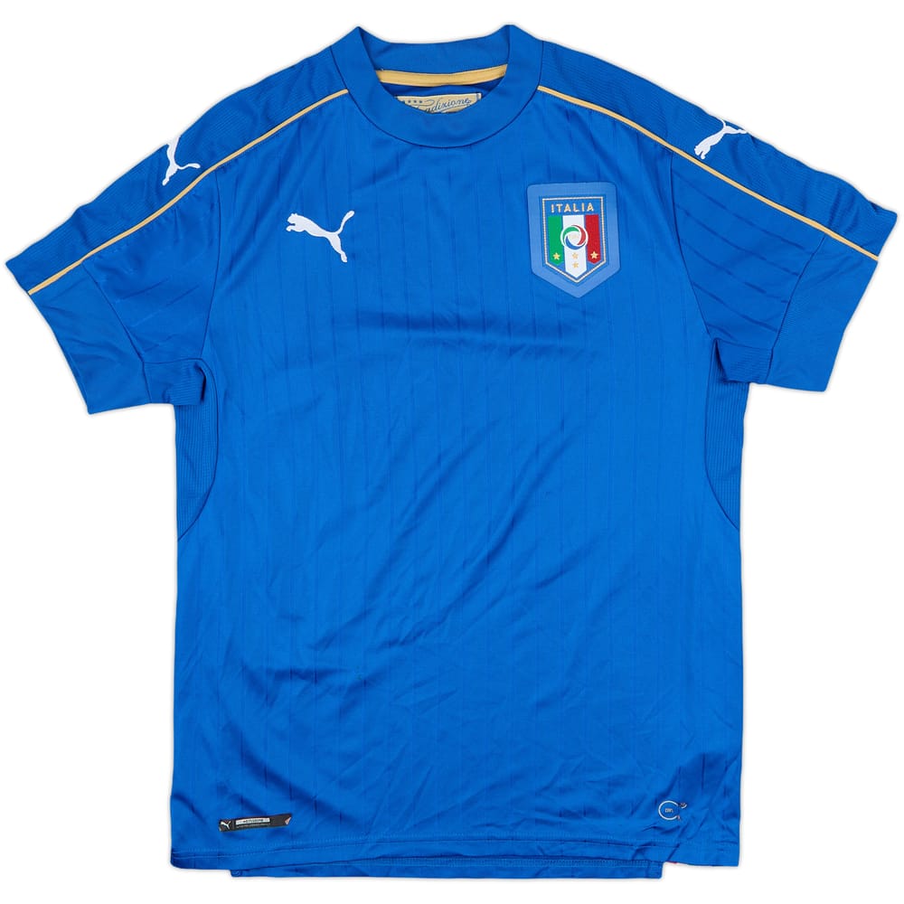 2016-17 Italy Home Shirt - 8/10 - (S)