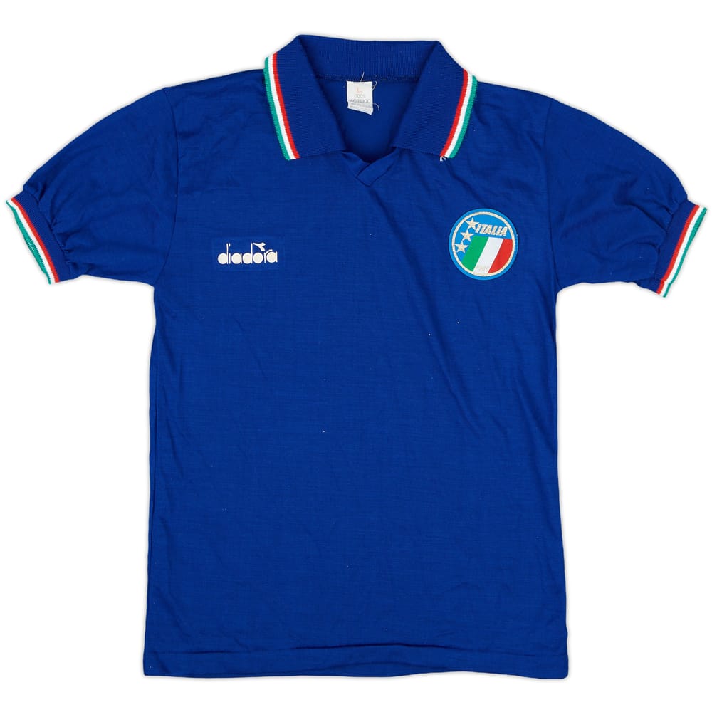 1986-88 Italy Home Shirt - 9/10 - (L.Boys)