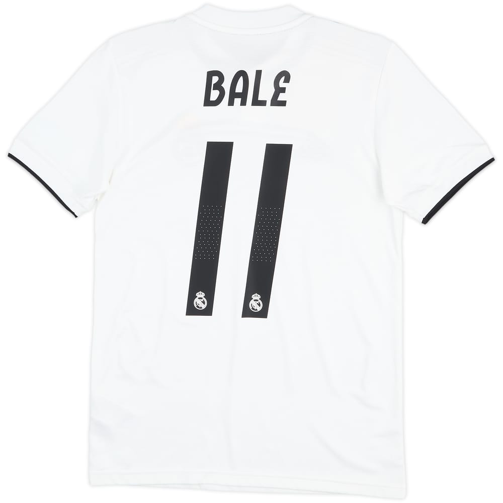 2018-19 Real Madrid Home Shirt Bale #11 - 10/10 - (XS)