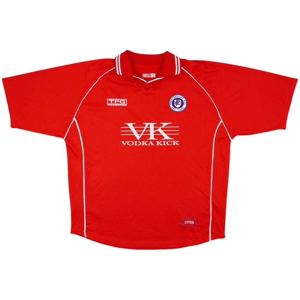 2001-03 Chesterfield Away Shirt - 8/10 - (XL)