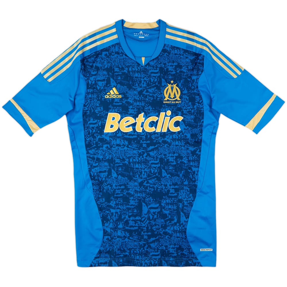 2011-12 Olympique Marseille Player Issue Techfit Away Shirt - 9/10 - (XL)