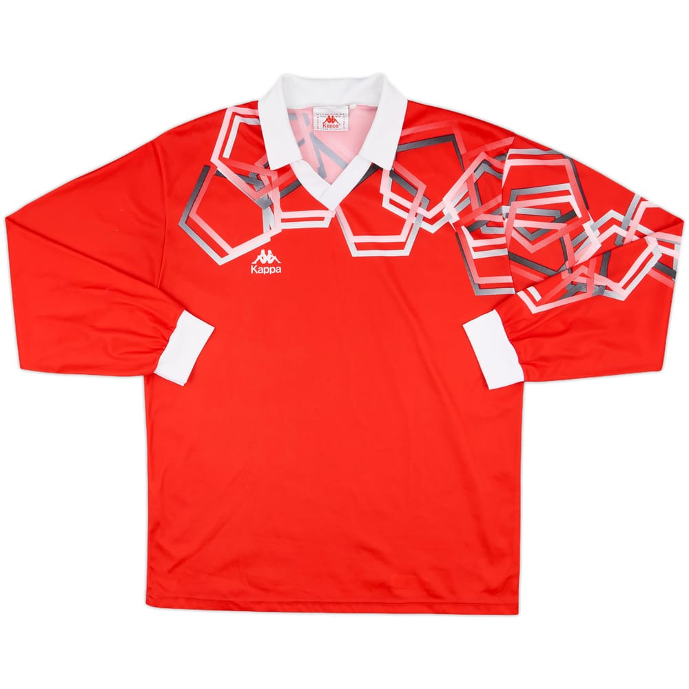1990s Kappa Template L/S Shirt - 9/10 - (XL)