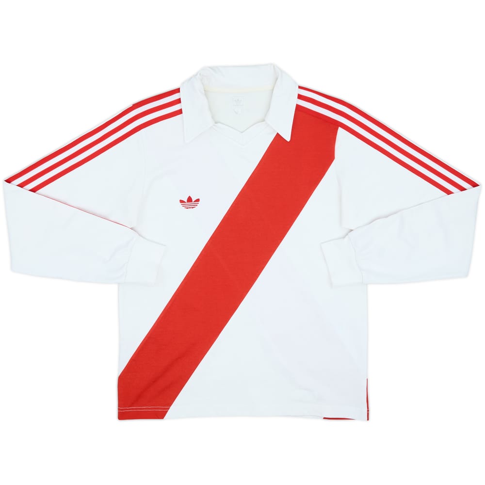 2003 Peru adidas Originals Retro Home L/S Shirt - 8/10 - (M)