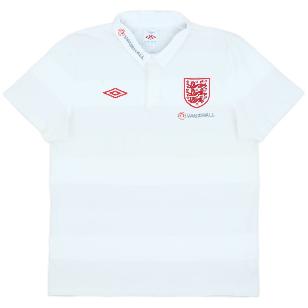 2012-13 England Umbro Polo Shirt - 9/10 - (XL)