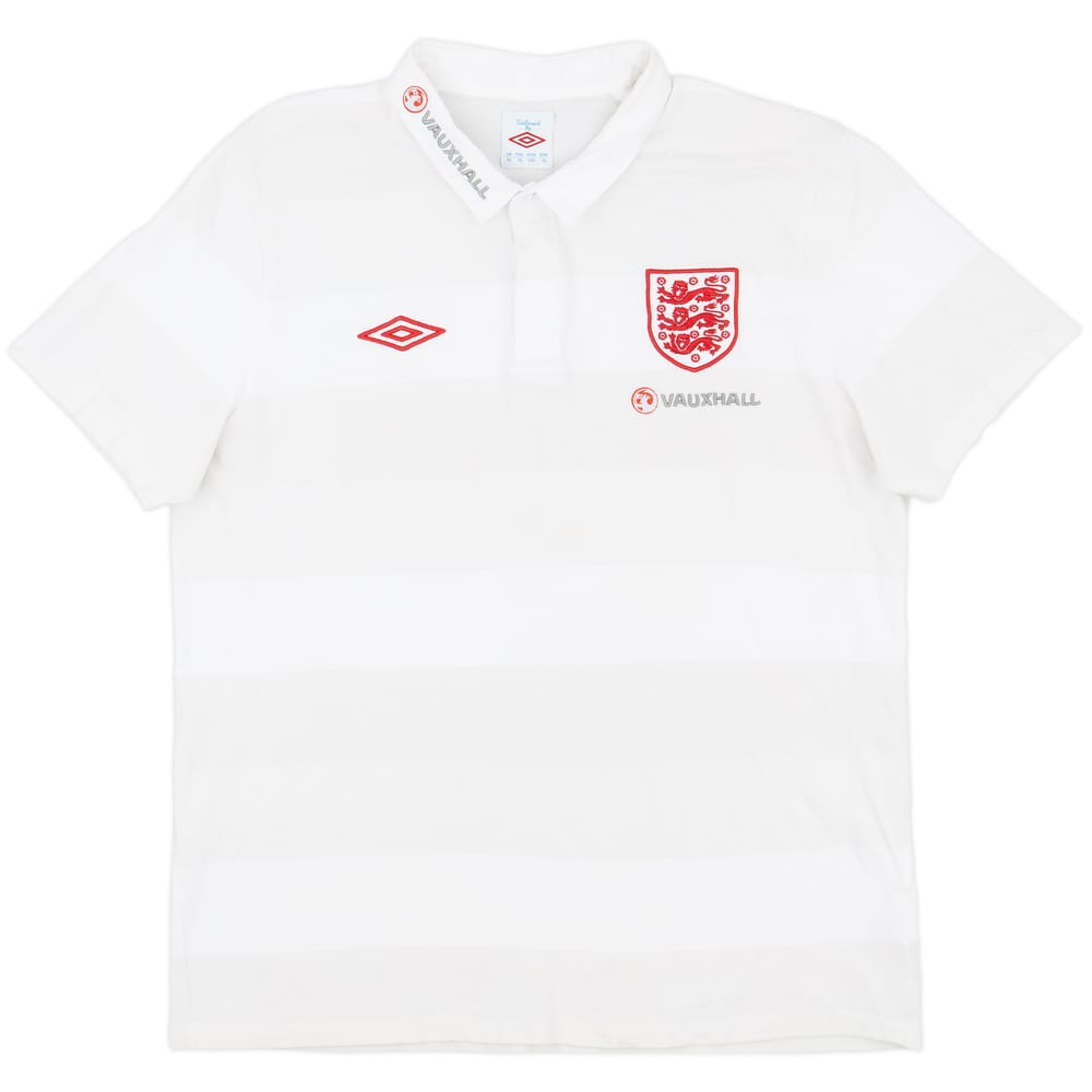 2012-13 England Umbro Polo Shirt - 9/10 - (XL)