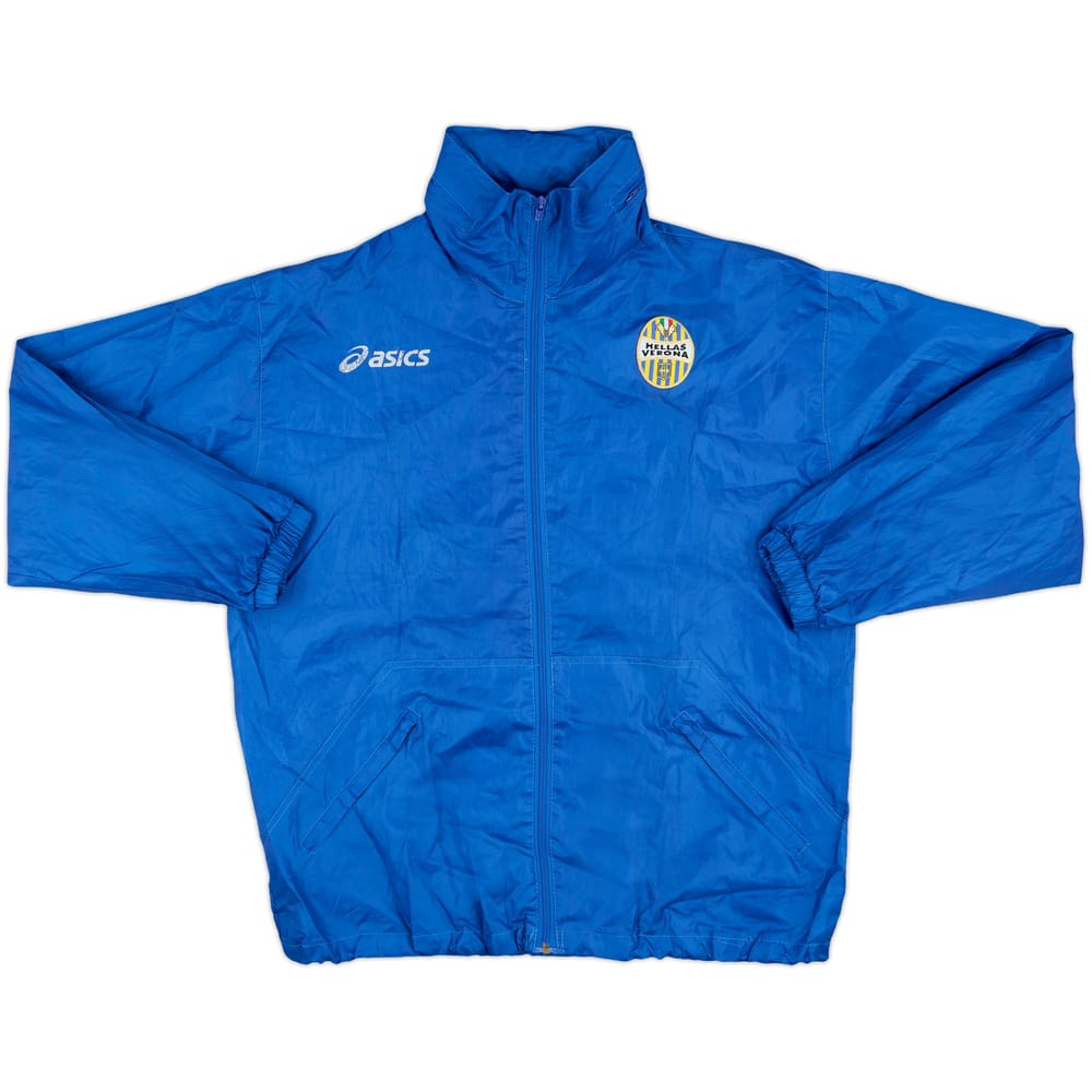 2006-07 Hellas Verona Asics Hooded Rain Jacket - 6/10 - (M)