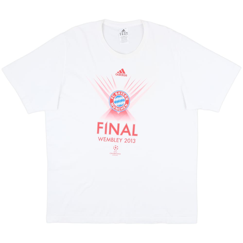 2013-14 Bayern Munich adidas Graphic Tee - 9/10 - (XL)