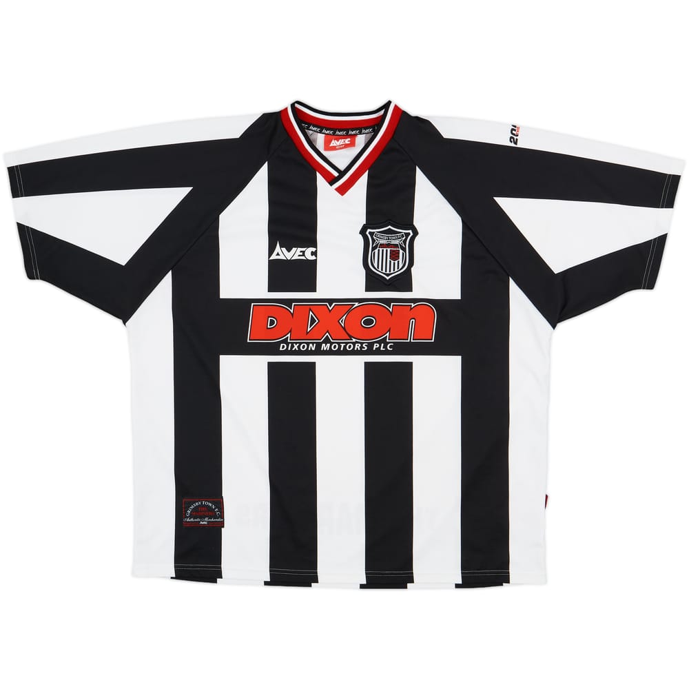 1999-00 Grimsby Town Home Shirt - 8/10 - (L)