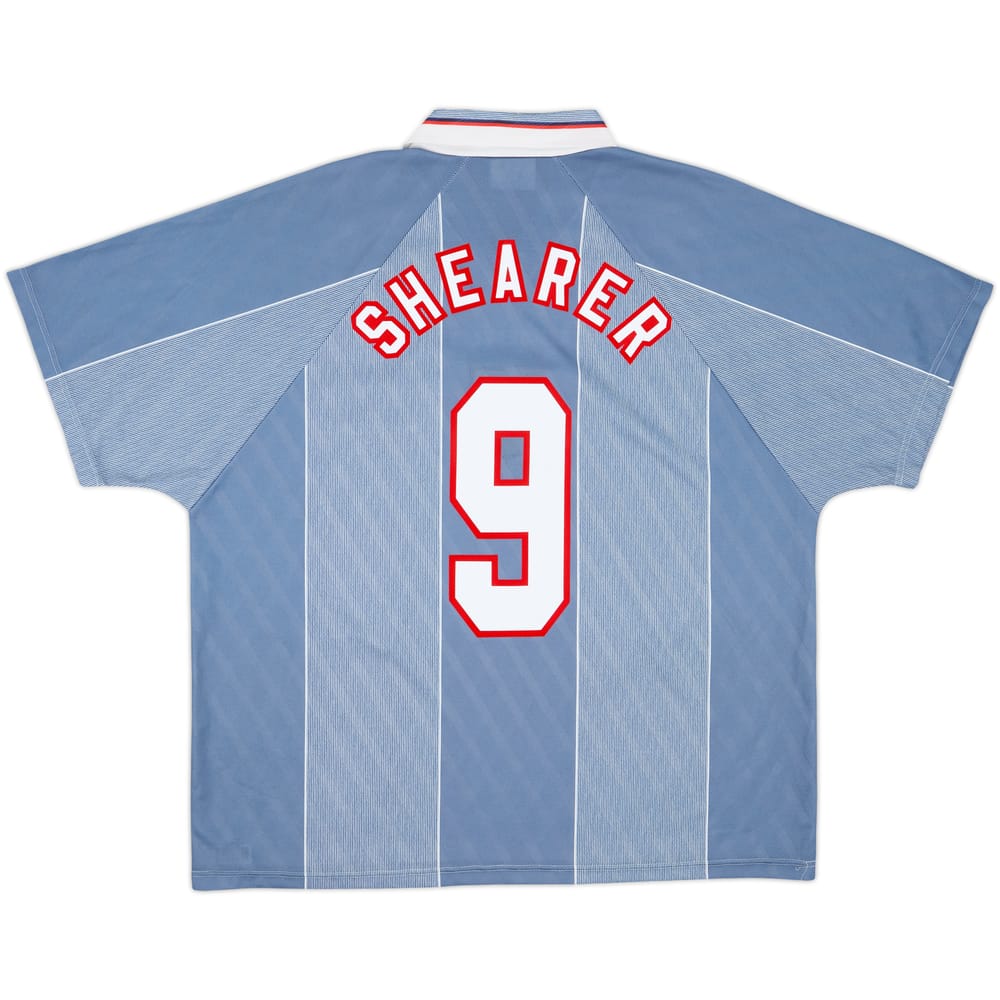 1996-97 England Away Shirt Shearer #9 - 9/10 - (XXL)