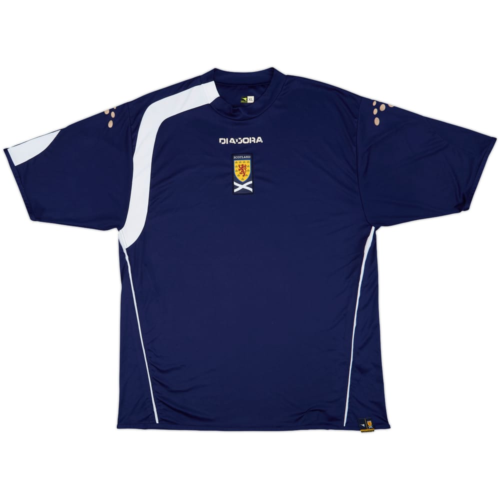 2005-06 Scotland Home Shirt - 4/10 - (XL)