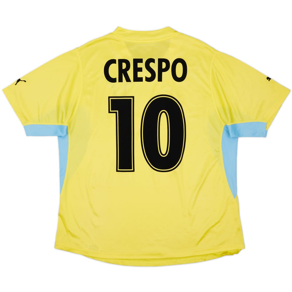 2001-02 Lazio Away Shirt Crespo #10 - 7/10 - (XXL)
