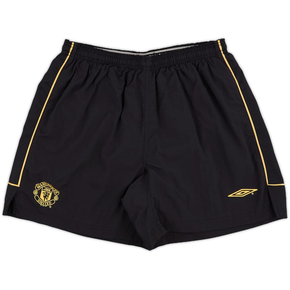 2001-02 Manchester United Away Shorts - 10/10 - (S.Boys)
