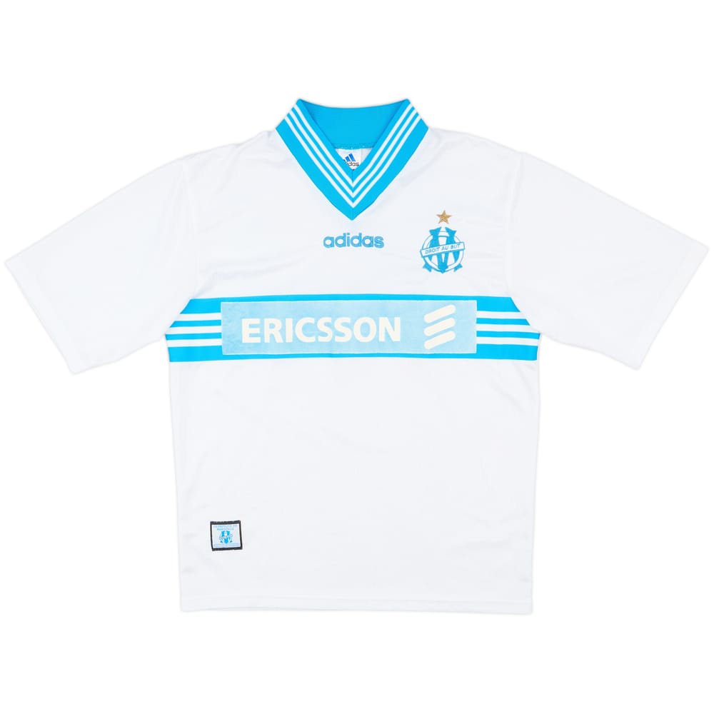1997-98 Olympique Marseille Home Shirt - 8/10 - (M)