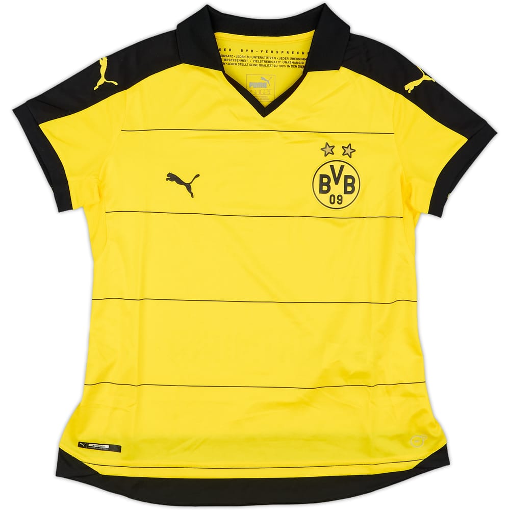 2015-16 Borussia Dortmund Home Shirt - 9/10 - (Women's L)
