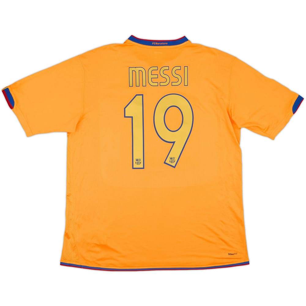 2006-08 Barcelona Away Shirt Messi #19 - 10/10 - (XL)