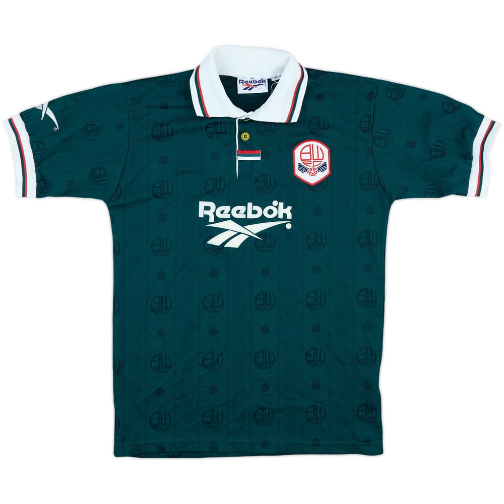 1996-97 Bolton Away Shirt - 8/10 - (XL.Boys)