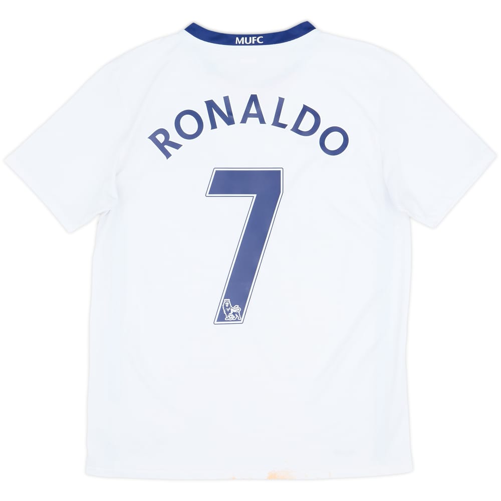 2008-10 Manchester United Away Shirt Ronaldo #7 - 6/10 - (XL.Boys)