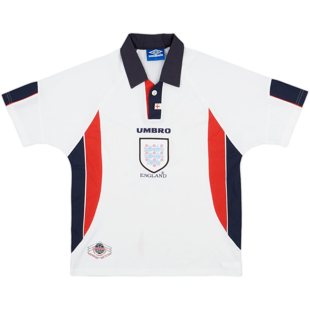 1997-99 England Home Shirt - 6/10 - (Y)