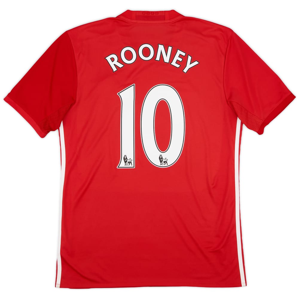 2016-17 Manchester United Home Shirt Rooney #10