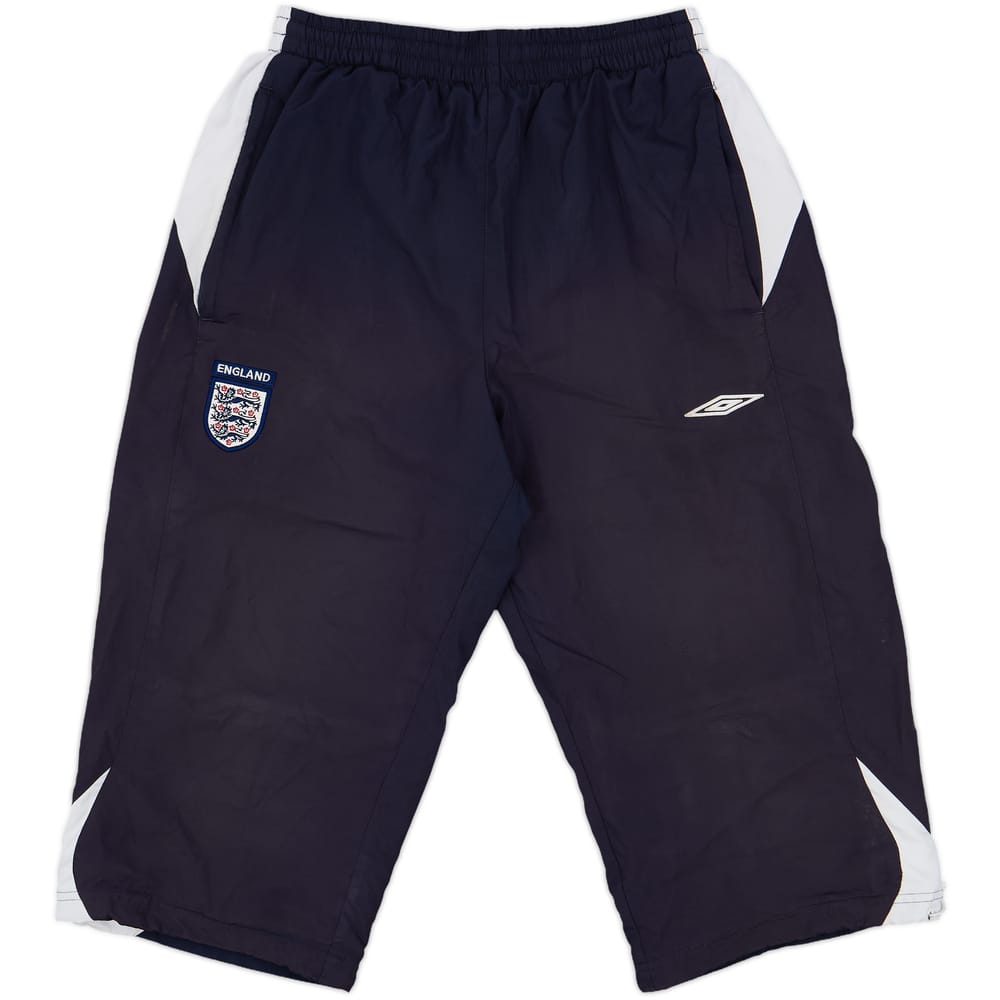 2007-09 England Umbro 3/4 Training Pants - 6/10 - (M)