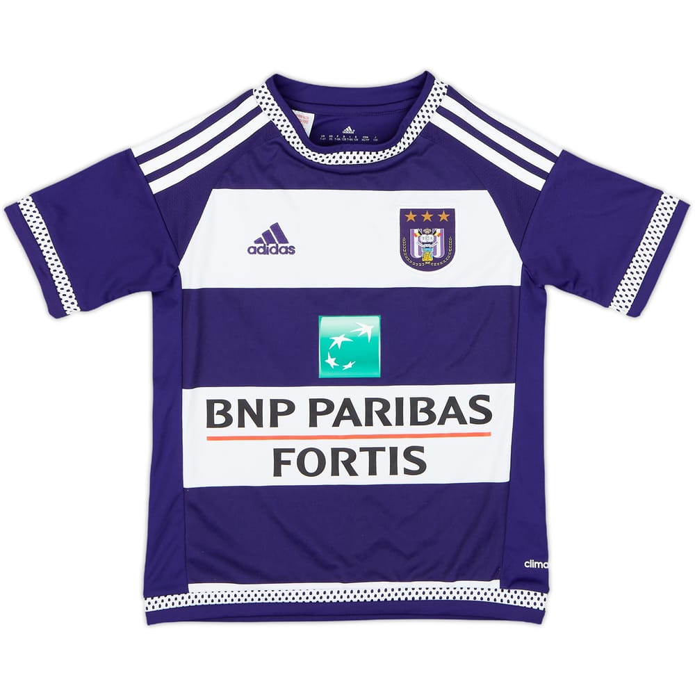 2015-16 Anderlecht Home Shirt - 9/10 - (7-8 Years)