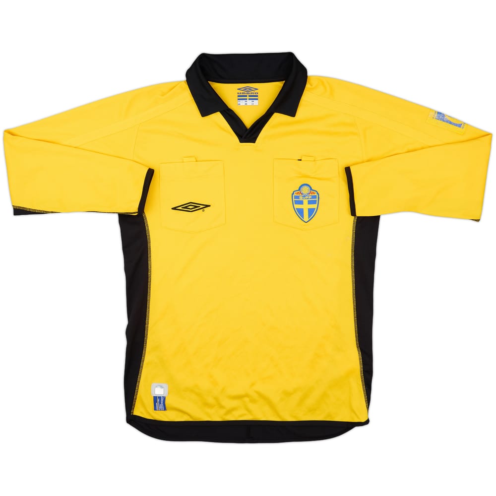 2000s Sweden Umbro Referee L/S Shirt - 7/10 - (M)