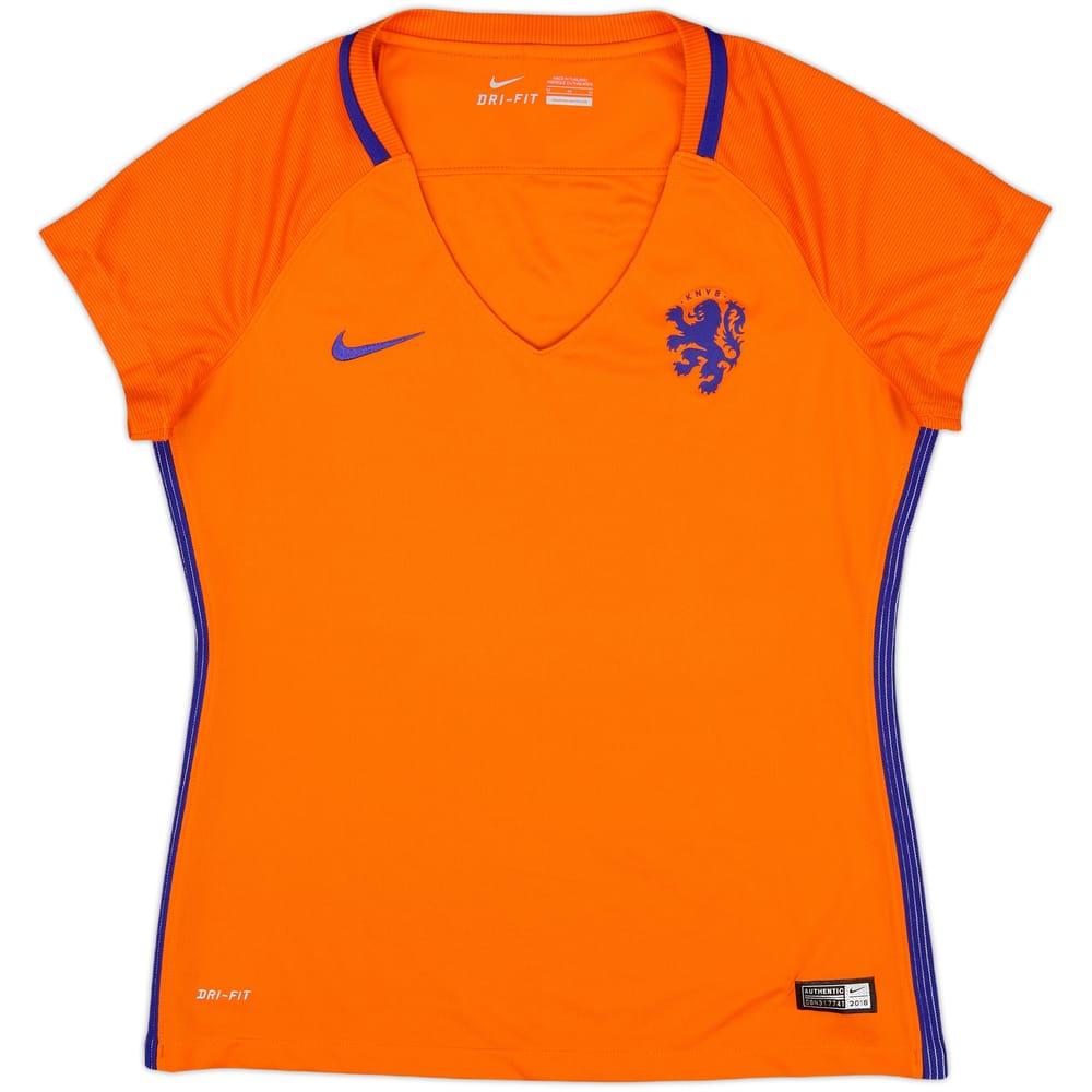 2016-17 Netherlands Home Shirt - 9/10 - (Women's M)