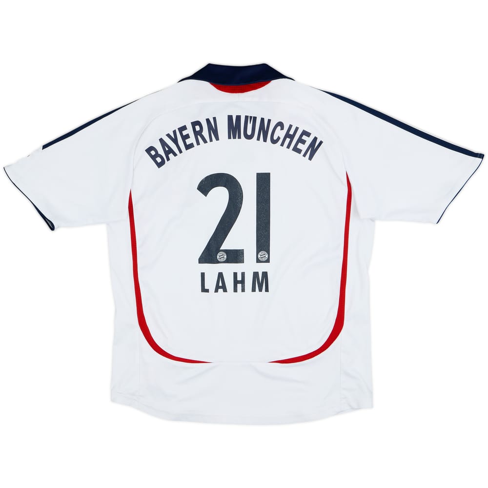 2006-07 Bayern Munich Away Shirt Lahm #21 - 6/10 - (L.Boys)