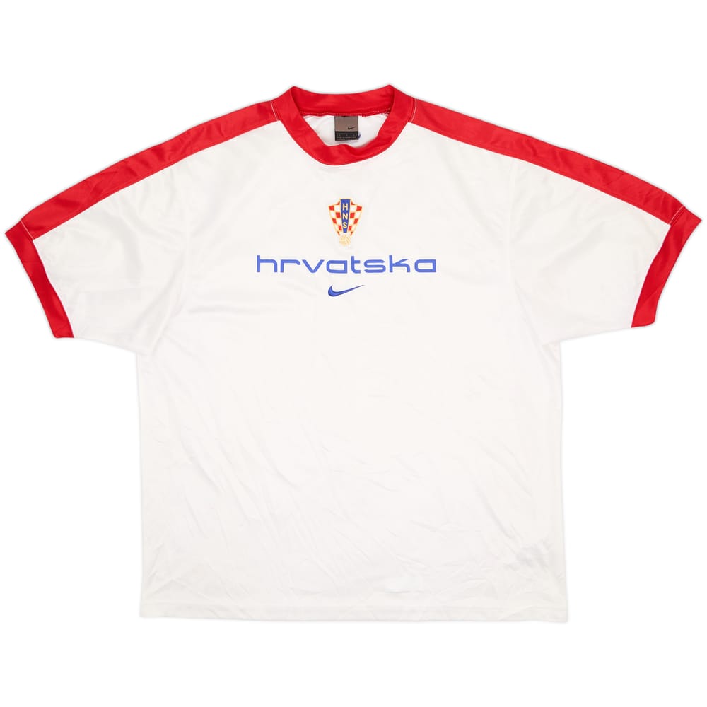 2002-03 Croatia Nike Training Shirt - 8/10 - (L)