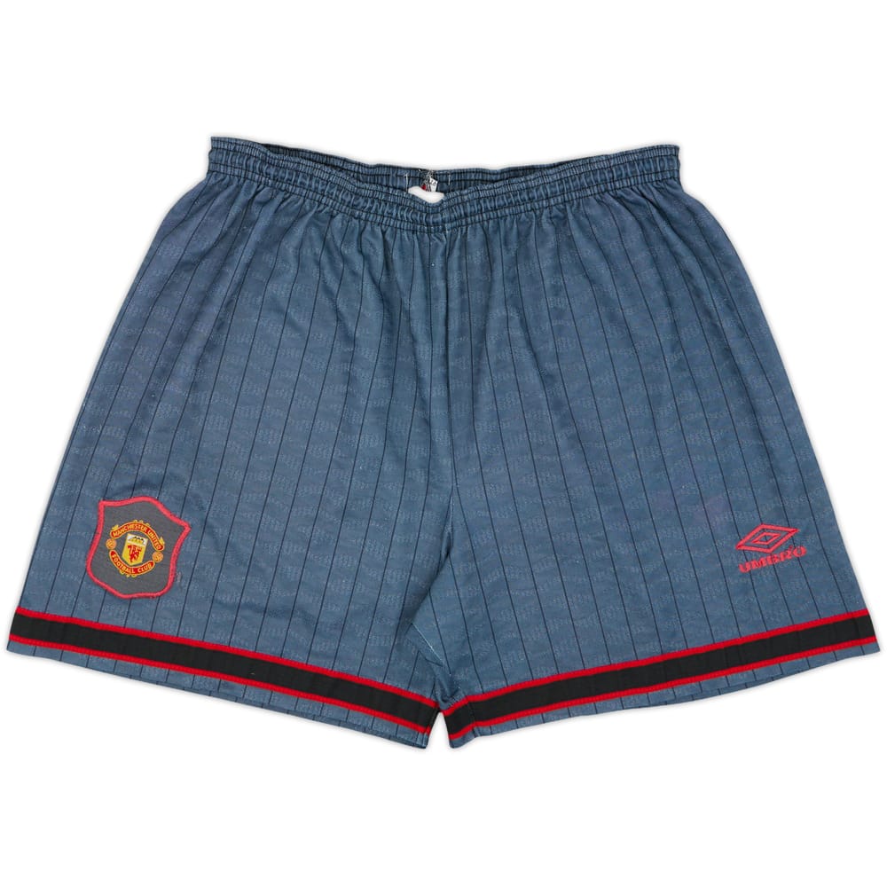 1995-96 Manchester United Away Shorts - 8/10 - (L)