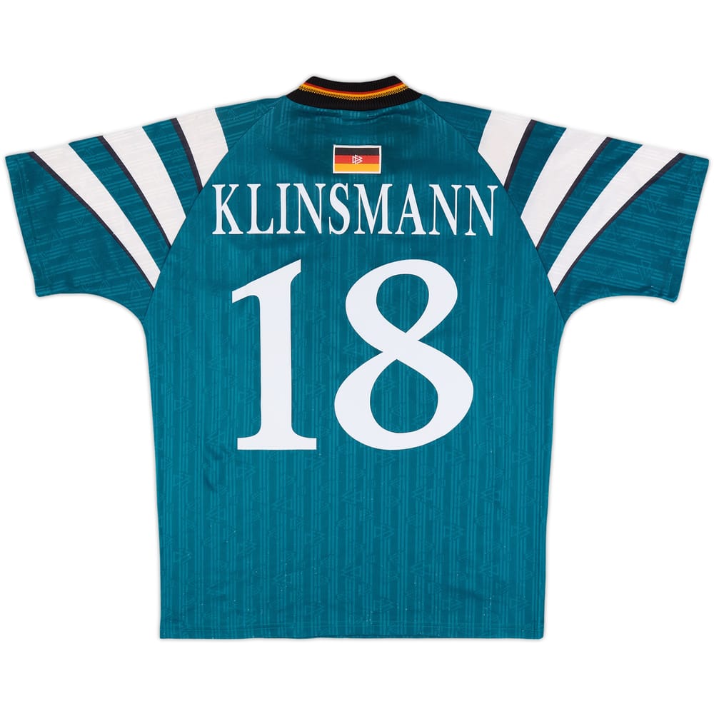 1996-98 Germany WM2006 Away Shirt Klinsmann #18 - 6/10 - (M)