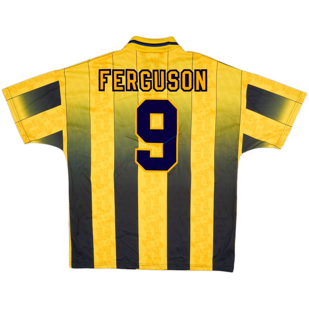 1996-98 Everton Away Shirt Ferguson #9 - 8/10 - (XL)