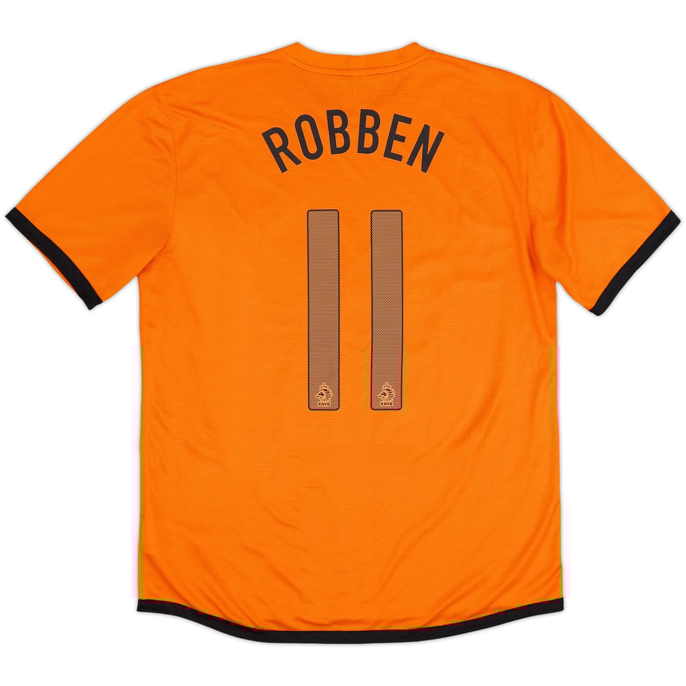 Camiseta de local de Países Bajos 2012-13 Robben #11 - 10/10 - (L)