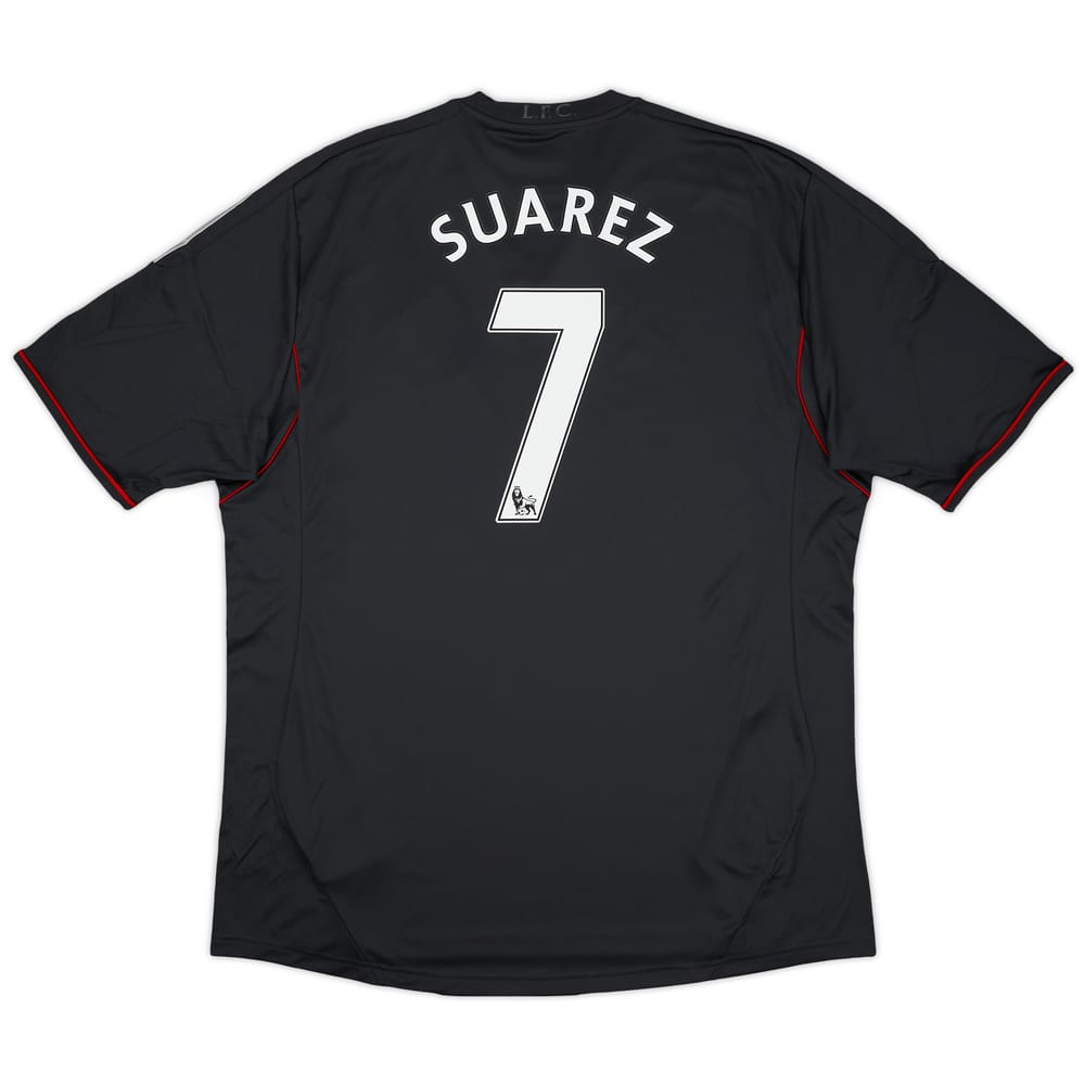 2011-12 Liverpool Away Shirt Suarez #7