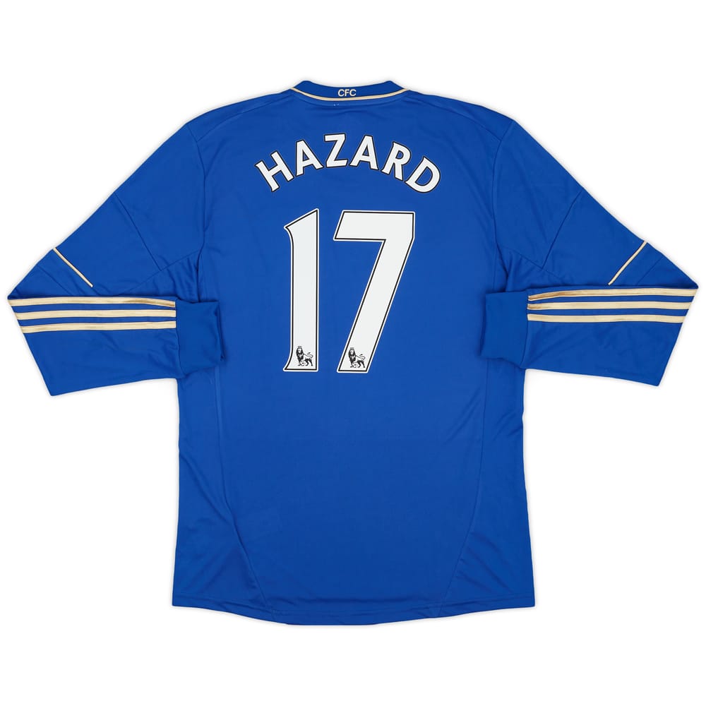 2012-13 Chelsea Home L/S Shirt Hazard #17
