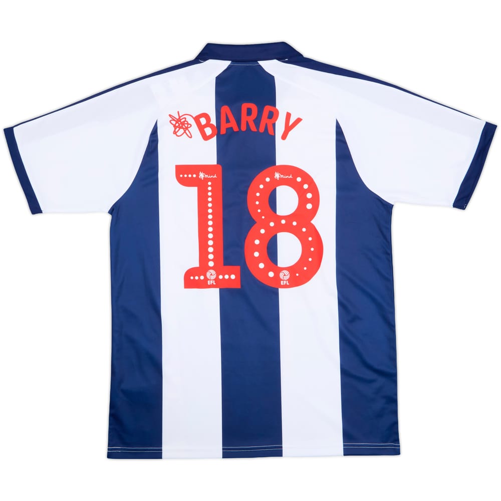 2018-19 West Brom Home Shirt Barry #18 (L)